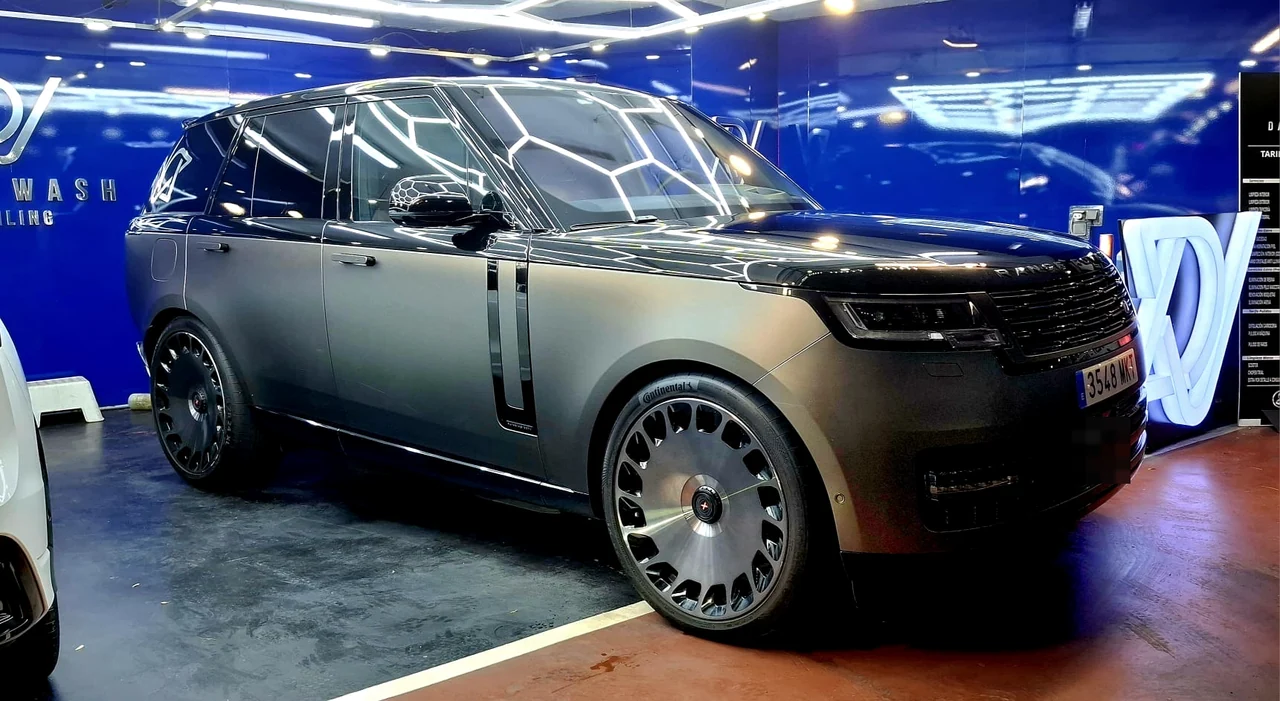 Range Rover detallado en DAVA WASH